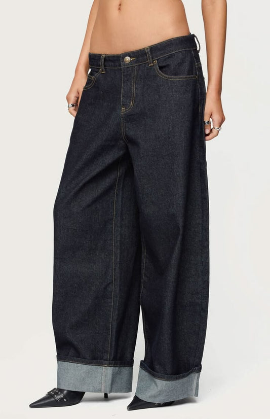 Kella Low Rise Baggy Jeans